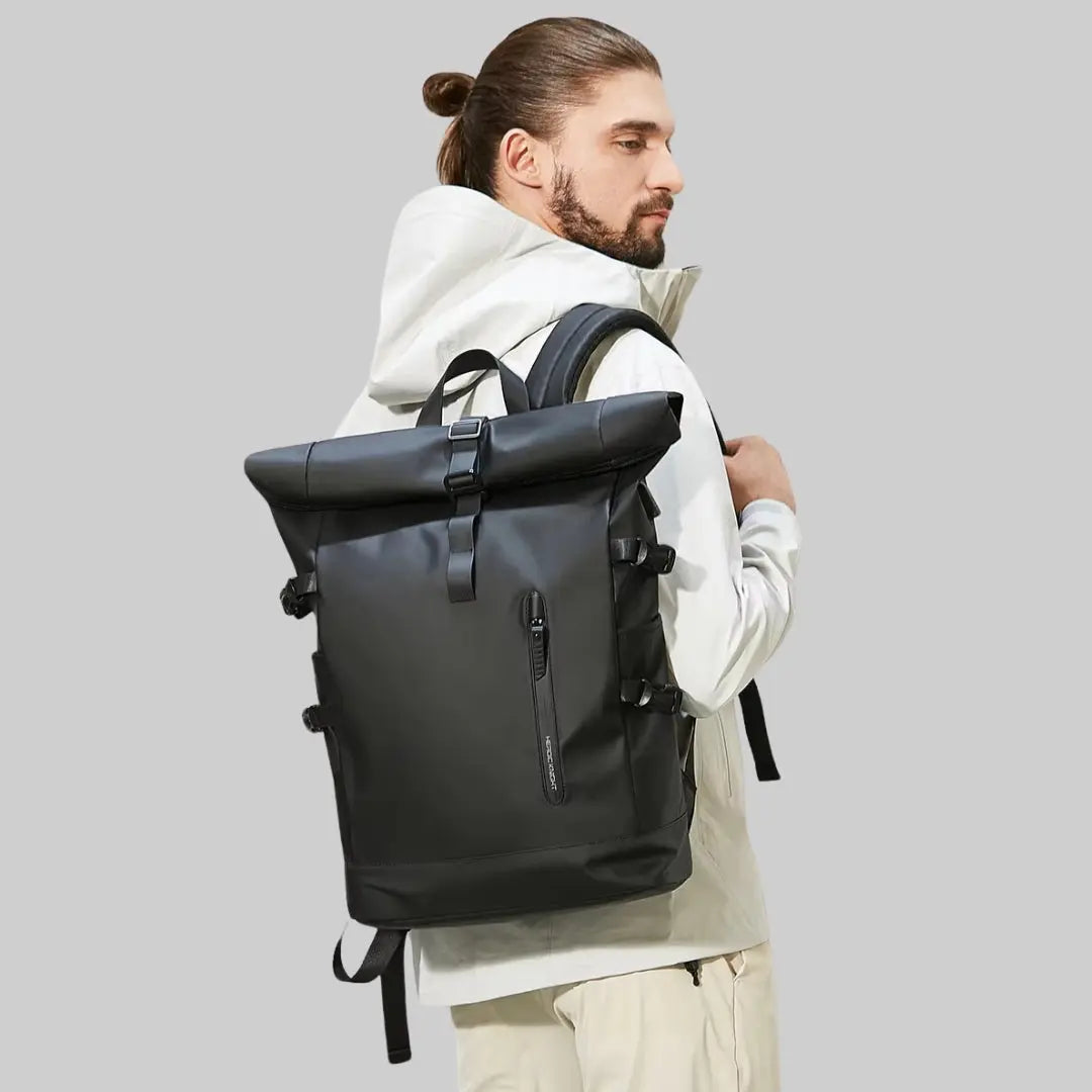 Practical Business Travel USB Backpack-Backpack-Theodore & Isadora-Theodore &amp; Isadora