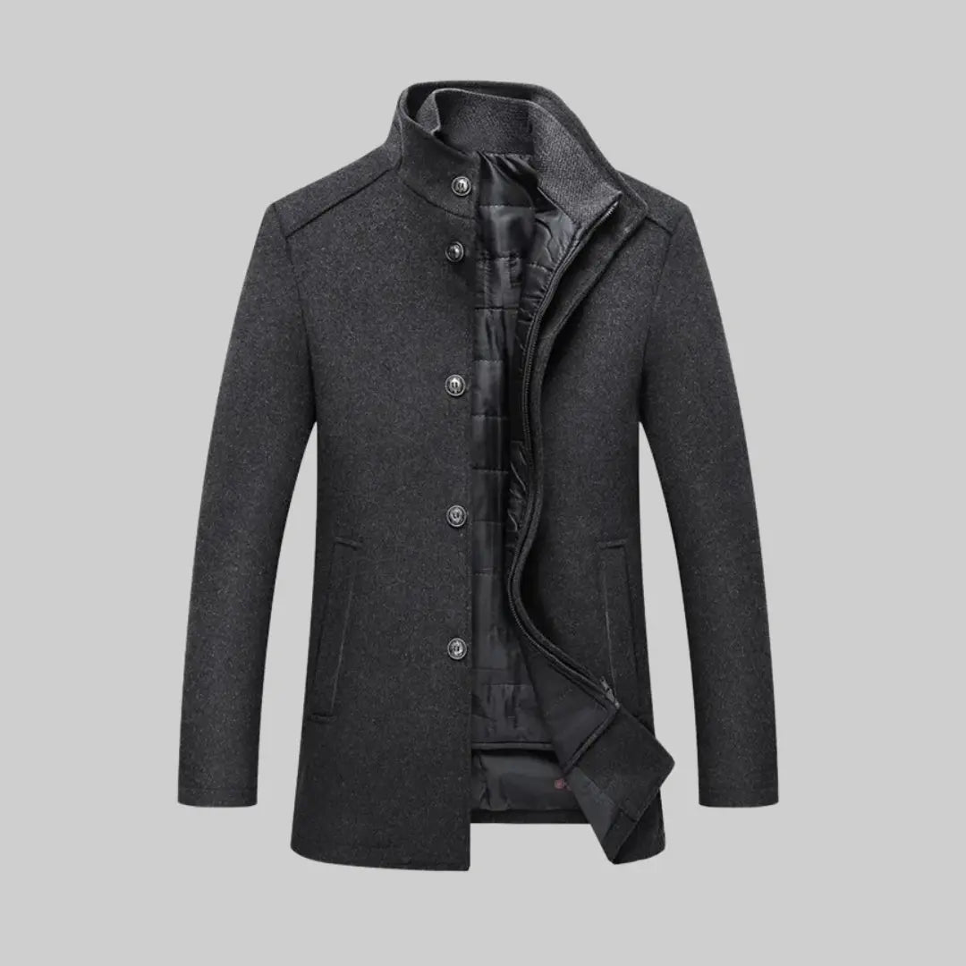 Classy Gentlemen's Jacket-Jacket-Theodore & Isadora-Grey-S-Theodore &amp; Isadora