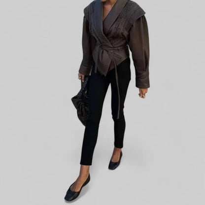 Women´s Casual Fashion Jacket-Jacket-Theodore & Isadora-Theodore &amp; Isadora