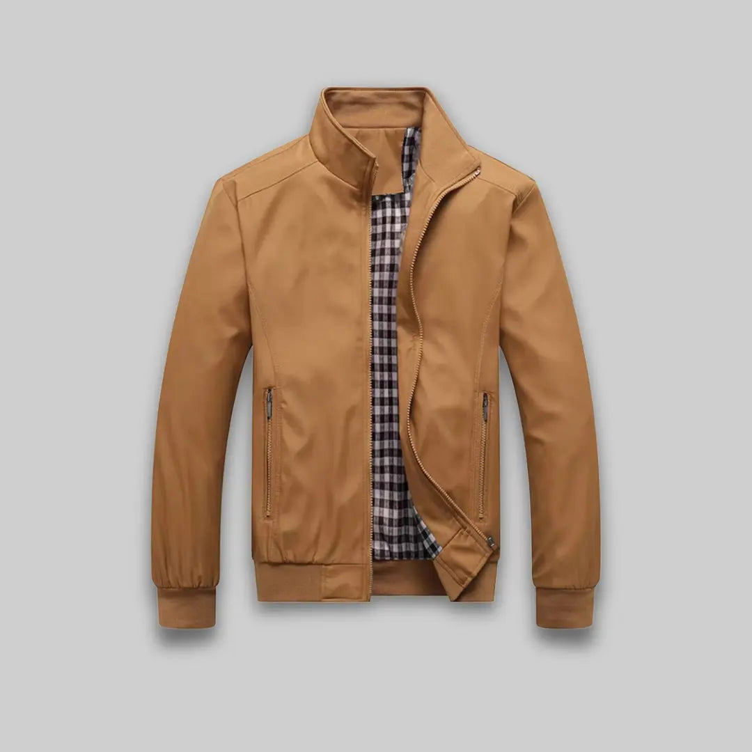 Casual Seasonal Men's Transition Jacket-Jacket-Theodore & Isadora-Bronze-S-Theodore &amp; Isadora