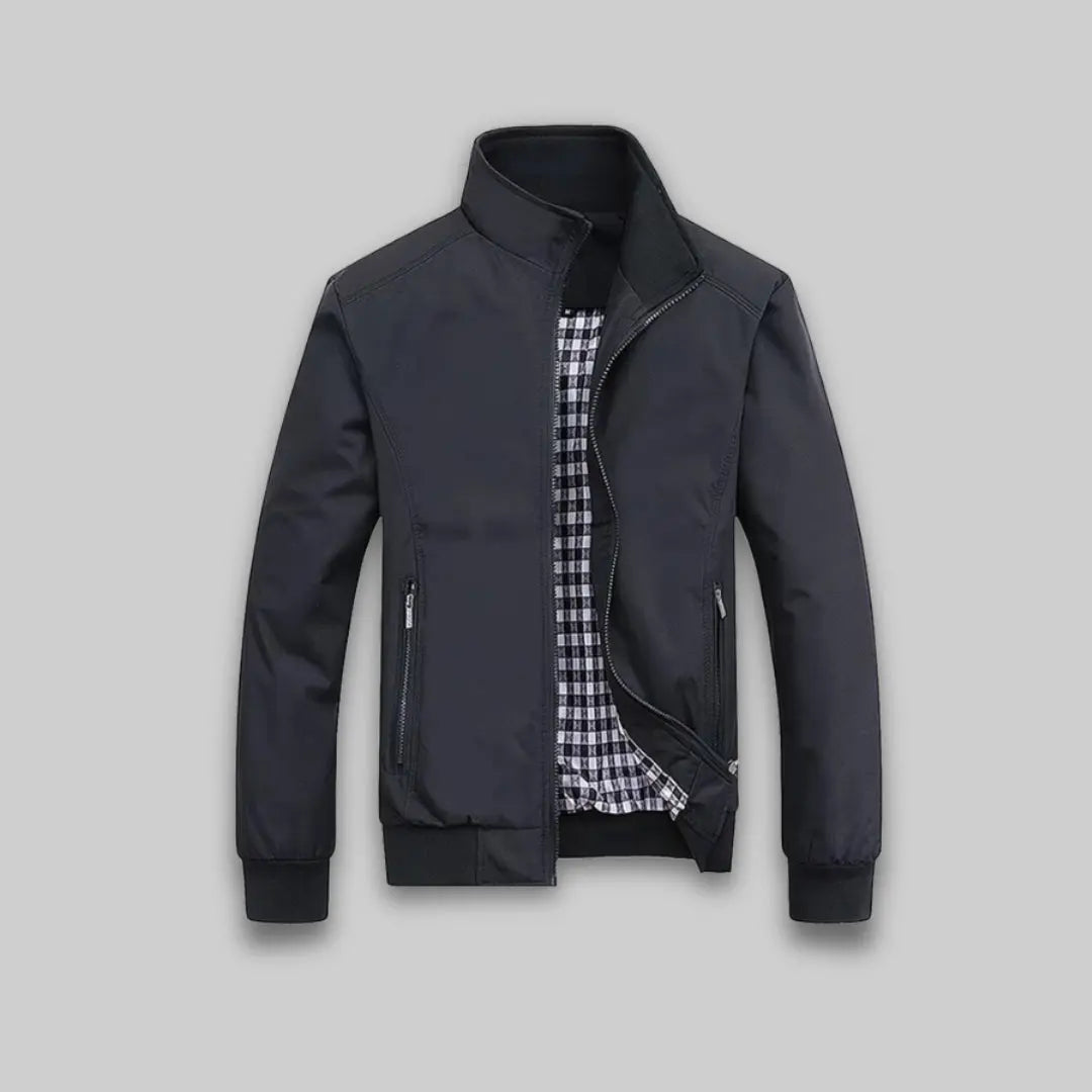 Casual Seasonal Men's Transition Jacket-Jacket-Theodore & Isadora-Black-S-Theodore &amp; Isadora