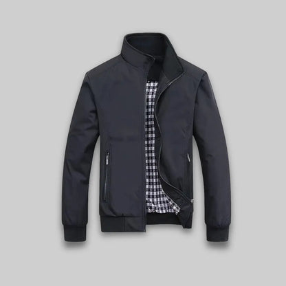 Casual Seasonal Men's Transition Jacket-Jacket-Theodore & Isadora-Black-S-Theodore &amp; Isadora