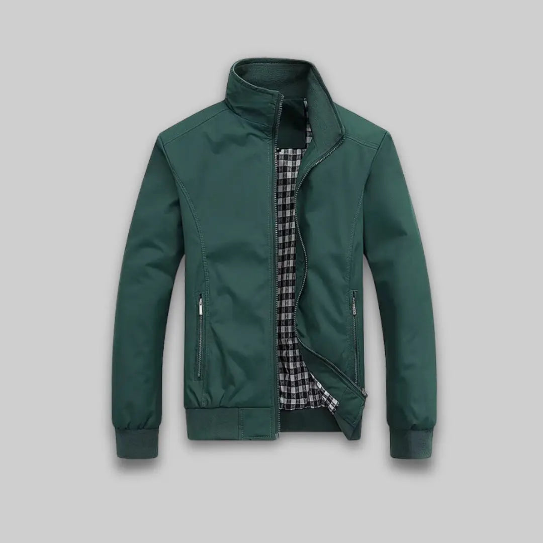 Casual Seasonal Men's Transition Jacket-Jacket-Theodore & Isadora-Green-S-Theodore &amp; Isadora