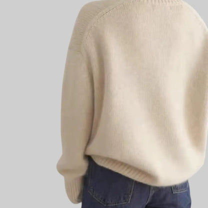 Elegant Premium Jumper with Turtleneck for Women-Sweater-Theodore & Isadora-Theodore &amp; Isadora