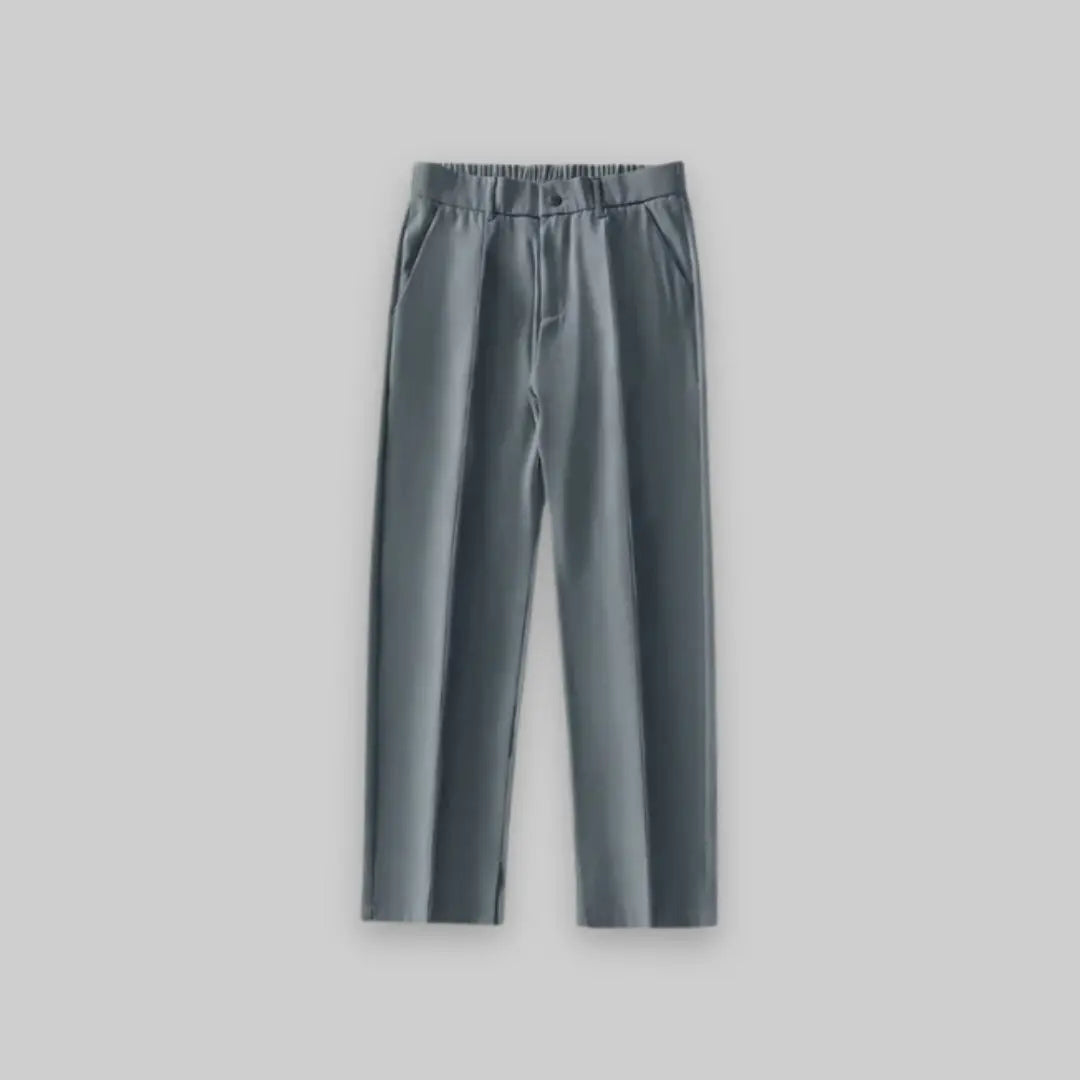 Casual Straight Leg Men's Office Pants-Trousers-Theodore & Isadora-Theodore &amp; Isadora