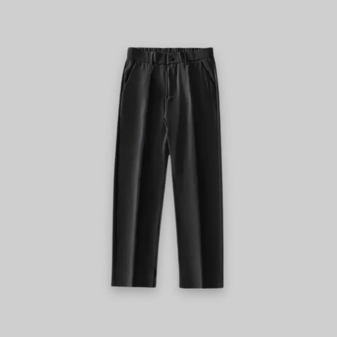 Casual Straight Leg Men's Office Pants-Trousers-Theodore & Isadora-Theodore &amp; Isadora