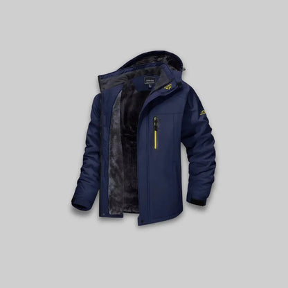 Thick All-Weather Winter Parka-Jacket-Theodore & Isadora-Navy-S-Theodore &amp; Isadora