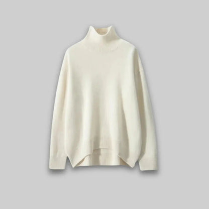 Elegant Premium Jumper with Turtleneck for Women-Sweater-Theodore & Isadora-Theodore &amp; Isadora