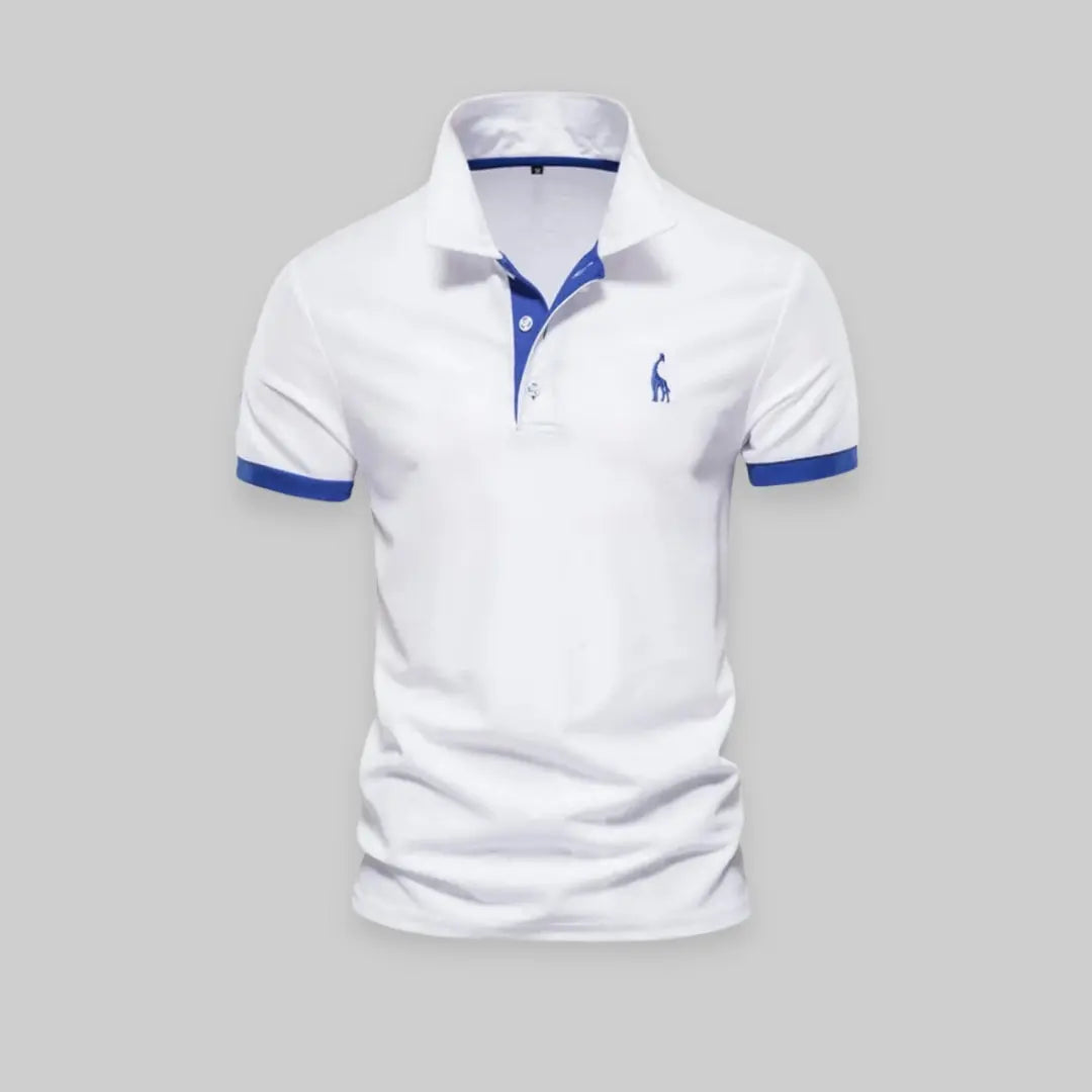 Premium Polo Shirt for Men-Top-Theodore & Isadora-White-S-Theodore &amp; Isadora