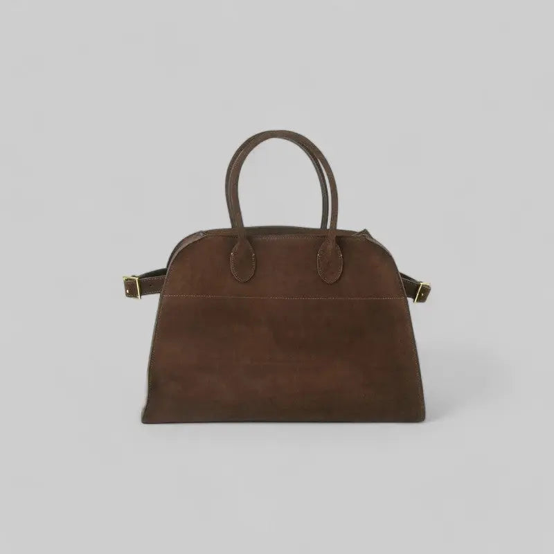 Soft Fashionable Handbag-Handbag-Theodore & Isadora-Brown-Small-Theodore &amp; Isadora