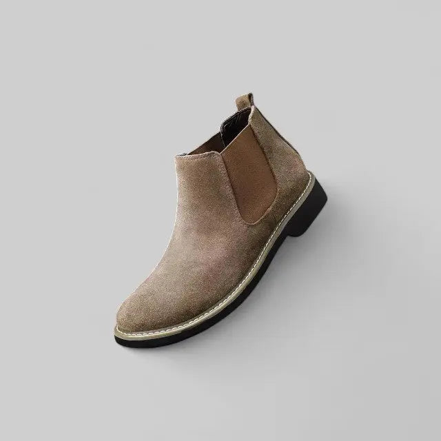 Casual Slip-On Boots for Men-Shoes-Theodore & Isadora-Sand-5-Theodore &amp; Isadora