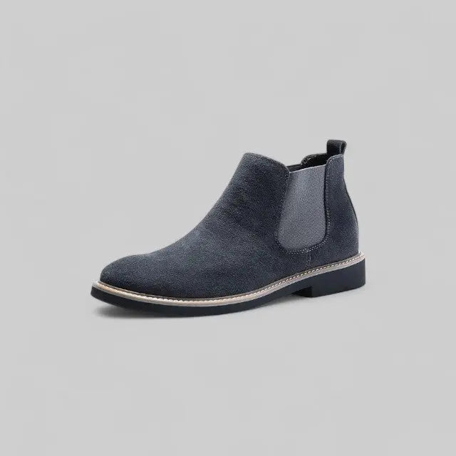 Casual Slip-On Boots for Men-Shoes-Theodore & Isadora-Grey-5-Theodore &amp; Isadora