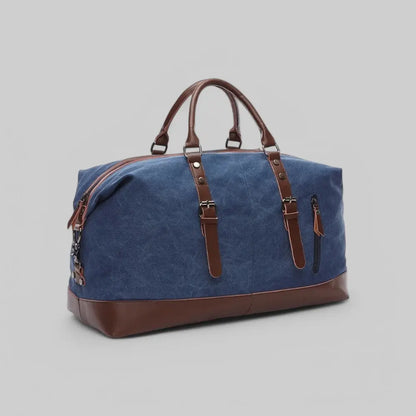 Big Duffel Carry On Bag for Men-Bag-Theodore & Isadora-Navy-Theodore &amp; Isadora