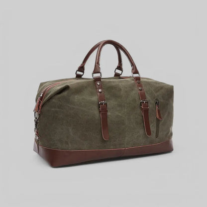 Big Duffel Carry On Bag for Men-Bag-Theodore & Isadora-Green-Theodore &amp; Isadora