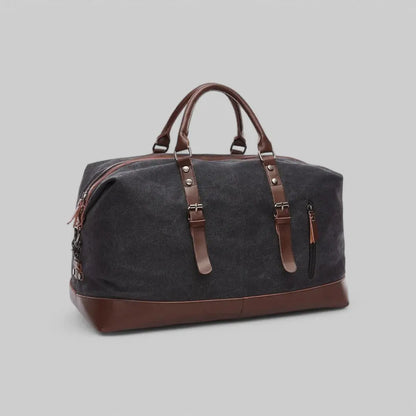 Big Duffel Carry On Bag for Men-Bag-Theodore & Isadora-Black-Theodore &amp; Isadora