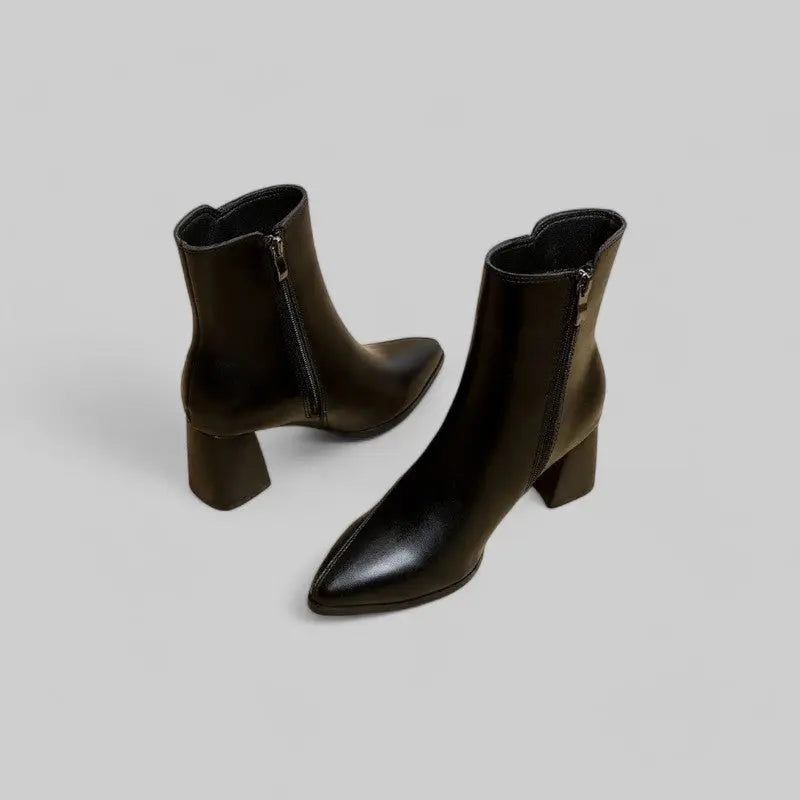 Stylish Classic Ankle Boots for Women-Shoes-Theodore & Isadora-Theodore &amp; Isadora