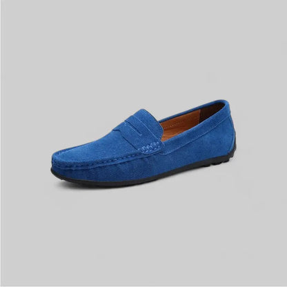 Casual Loafers for Men-Shoes-Theodore & Isadora-Blue-4-Theodore &amp; Isadora